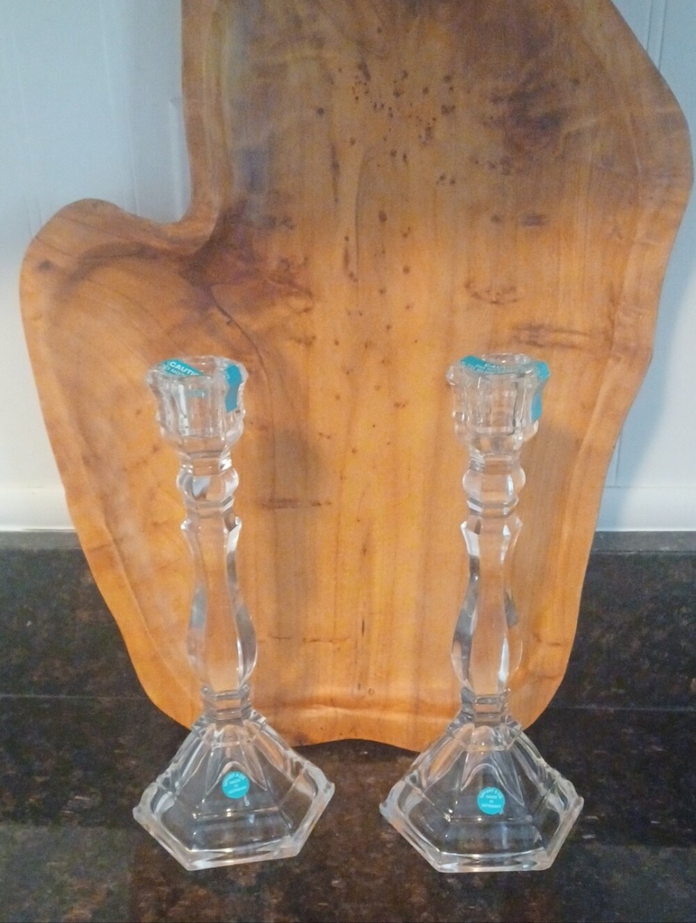 1 Tiffany & Co Crystal Candlestick Unused